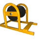 4" Ground Cable Roller
